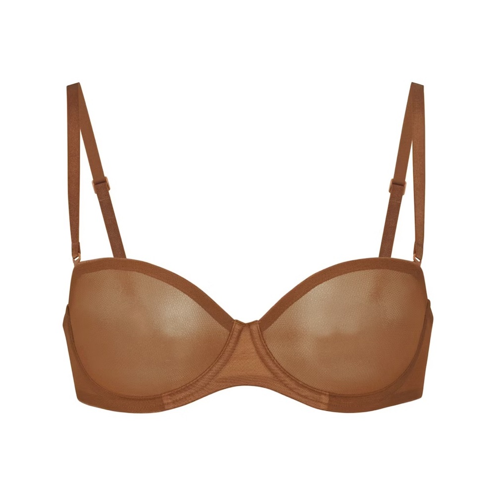 NWT Skims Ultra Fine Mesh Strapless Bra